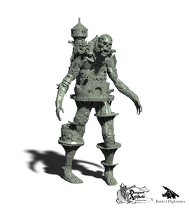 Walking Fortress - Rocket Pig Games - Over 3 Feet Tall Giant Terrain Wargaming D&D DnD 10mm 15mm 20mm 25mm 28mm 32mm 40mm