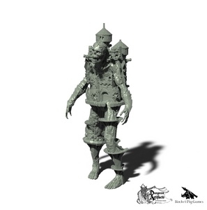 Walking Fortress - Rocket Pig Games - Over 3 Feet Tall Giant Terrain Wargaming D&D DnD 10mm 15mm 20mm 25mm 28mm 32mm 40mm