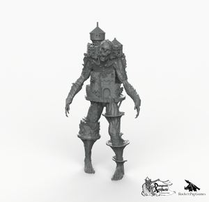 Walking Fortress - Rocket Pig Games - Over 3 Feet Tall Giant Terrain Wargaming D&D DnD 10mm 15mm 20mm 25mm 28mm 32mm 40mm