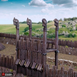 War Totems - King and Country - Printable Scenery Wargaming D&D DnD 28mm 32mm 40mm 54mm