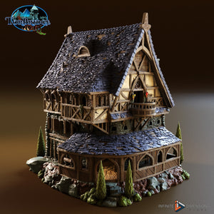 Widow's Manor - Torbridge Cull - Infinite Dimensions Terrain Wargaming D&D DnD 15mm 20mm 25mm 28mm 32mm