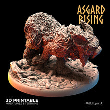 Load image into Gallery viewer, Wild Lynx Pack - Asgard Rising - Wargaming D&amp;D DnD