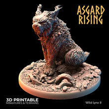 Load image into Gallery viewer, Wild Lynx Pack - Asgard Rising - Wargaming D&amp;D DnD