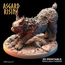 Load image into Gallery viewer, Wild Lynx Pack - Asgard Rising - Wargaming D&amp;D DnD