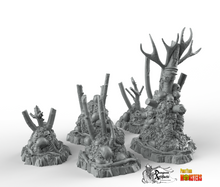 Load image into Gallery viewer, Witch Ornaments - Fantastic Plants and Rocks Vol. 2 - Print Your Monsters - Wargaming D&amp;D DnD