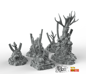 Witch Ornaments - Fantastic Plants and Rocks Vol. 2 - Print Your Monsters - Wargaming D&D DnD