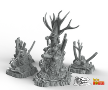 Load image into Gallery viewer, Witch Ornaments - Fantastic Plants and Rocks Vol. 2 - Print Your Monsters - Wargaming D&amp;D DnD