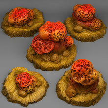 Load image into Gallery viewer, Wormhole Mushrooms - Fantastic Plants and Rocks Vol. 3 - Print Your Monsters - Wargaming D&amp;D DnD