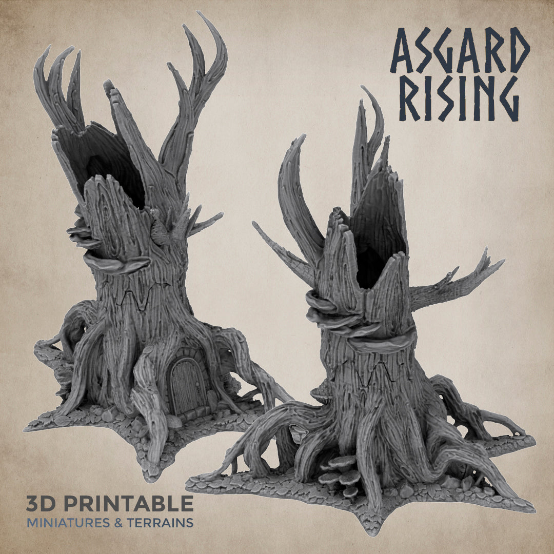 Wraith Wood Set - Asgard Rising Miniatures - Modular D&D DnD – Dungeon ...