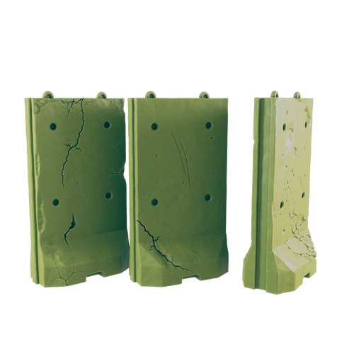 Alaska Barriers - Beyond the Badlands - EC3D - Wasteland Terrain Wargaming D&D DnD 10mm 15mm 20mm 25mm 28mm 32mm 40mm 54mm 75mm