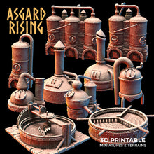 Load image into Gallery viewer, Dwarven Distillery and Brewery - Asgard Rising - Wargaming D&amp;D DnD