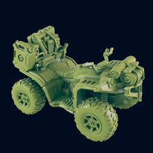 Load image into Gallery viewer, ATV Quad - Beyond the Badlands - EC3D - Wasteland Terrain Wargaming D&amp;D DnD 15mm 20mm 25mm 28mm 32mm 40mm 54mm 75mm