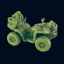 Load image into Gallery viewer, ATV Quad - Beyond the Badlands - EC3D - Wasteland Terrain Wargaming D&amp;D DnD 15mm 20mm 25mm 28mm 32mm 40mm 54mm 75mm