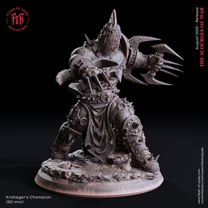 Kraheger's Champion - The Scourges of War - Flesh of Gods - Wargaming D&D DnD
