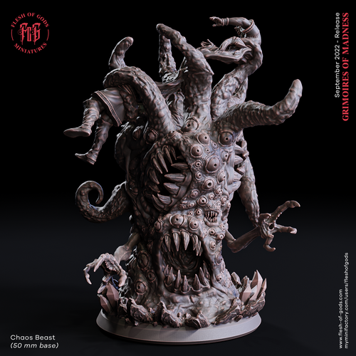 Chaos Beast - Grimoires of Madness - Flesh of Gods - Wargaming D&D DnD