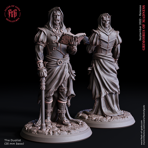 The Dualist - Grimoires of Madness - Flesh of Gods - Wargaming D&D DnD