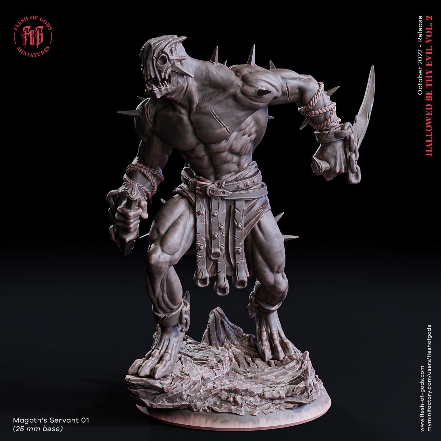 Magoth's Servant 1 - Hallowed Be Thy Evil Pt2 - Flesh of Gods - Wargaming D&D DnD
