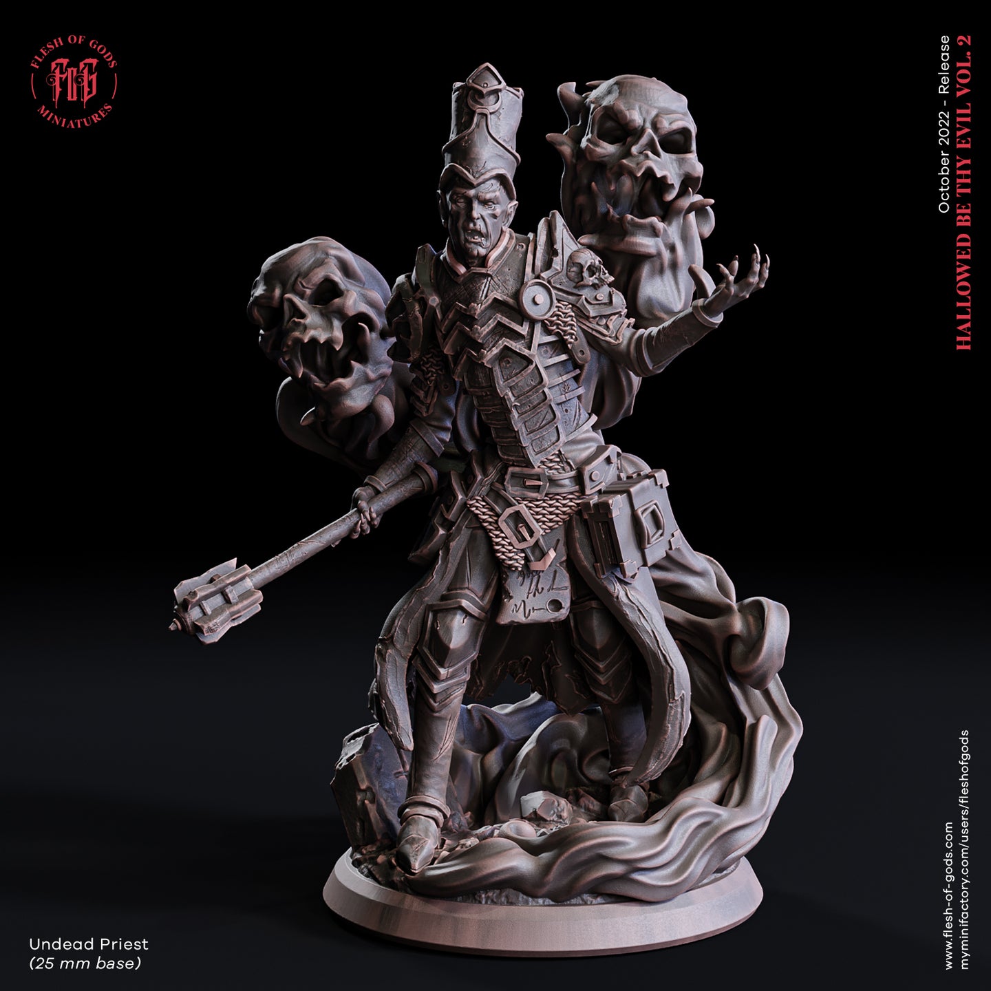 Undead Priest - Hallowed Be Thy Evil Pt2 - Flesh of Gods - Wargaming D&D DnD