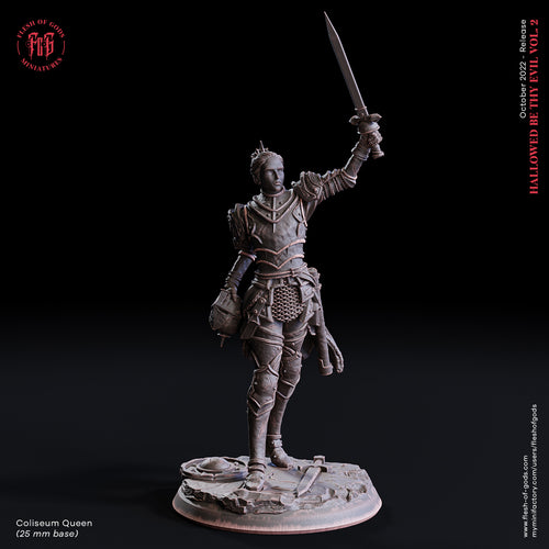 Colosseum Queen - Hallowed Be Thy Evil Pt2 - Flesh of Gods - Wargaming D&D DnD