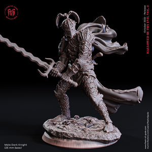 Male Dusk Knight - Hallowed Be Thy Evil Pt2 - Flesh of Gods - Wargaming D&D DnD