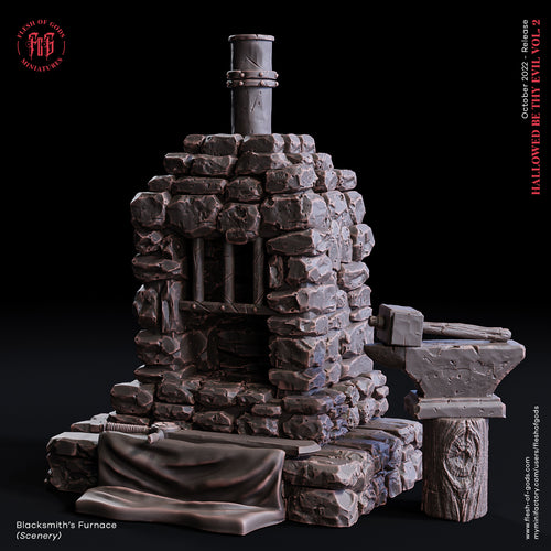 Blacksmith's Furnace - Hallowed Be Thy Evil Pt2 - Flesh of Gods - Wargaming D&D DnD