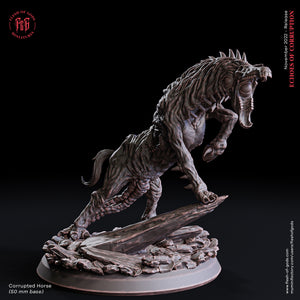 Corrupted Horse - Echoes of Corruption - Flesh of Gods - Wargaming D&D DnD