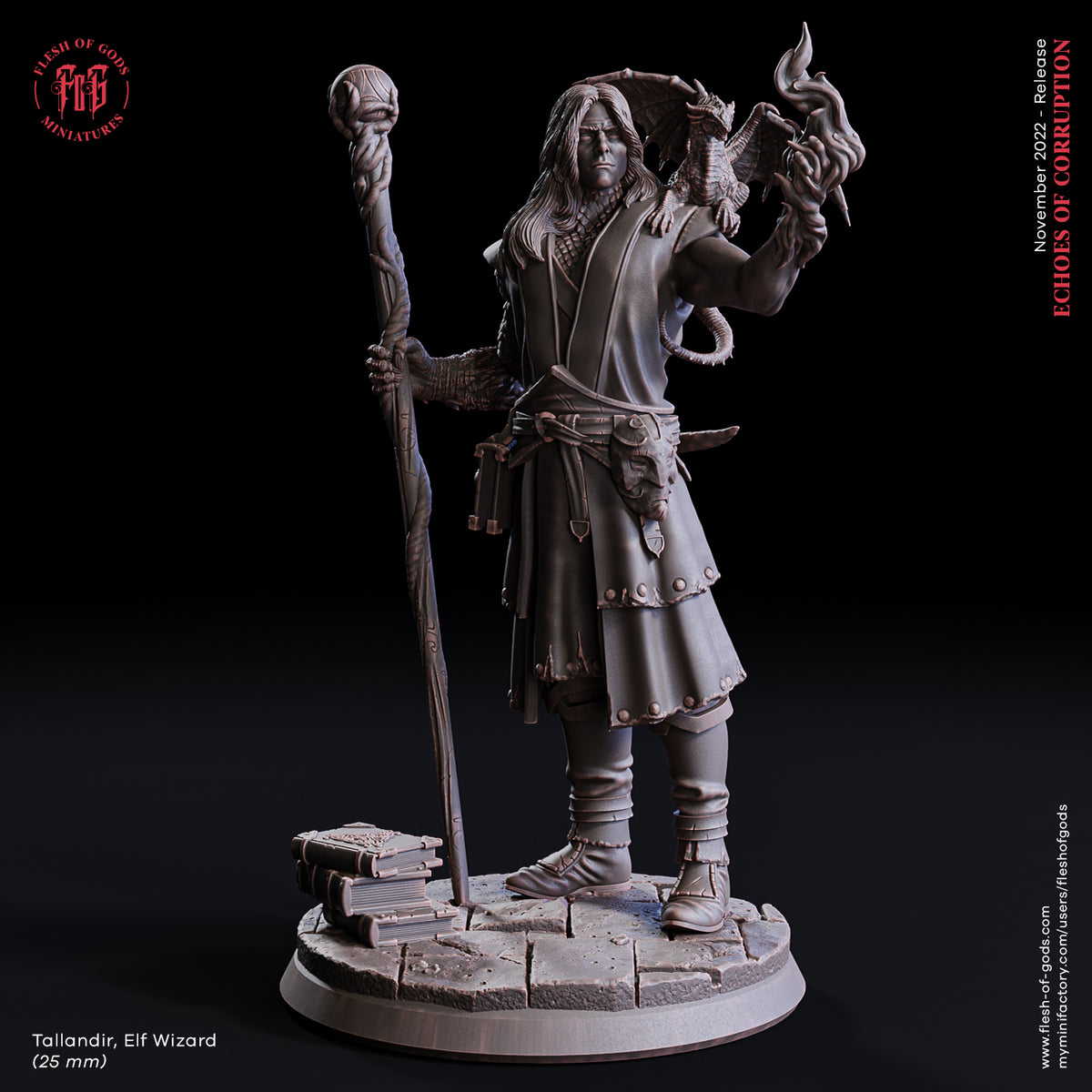 Talandir, The Elf Wizard - Echoes of Corruption - Flesh of Gods - Warg ...