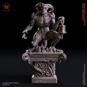 Demon Statue - Echoes of Corruption - Flesh of Gods - Wargaming D&D DnD