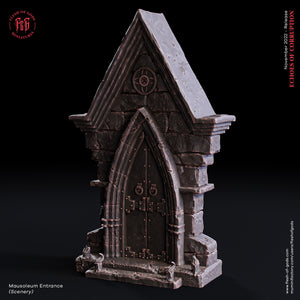Mausoleum Entrance - Echoes of Corruption - Flesh of Gods - Wargaming D&D DnD