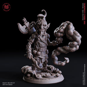 Goblin Bandit 1 - The Tribal Gathering - Flesh of Gods - Wargaming D&D DnD