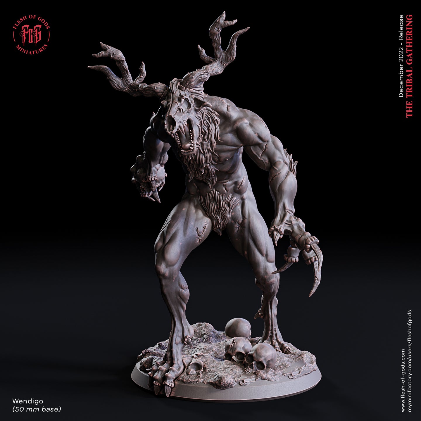 Wendigo - The Tribal Gathering - Flesh of Gods - Wargaming D&D DnD