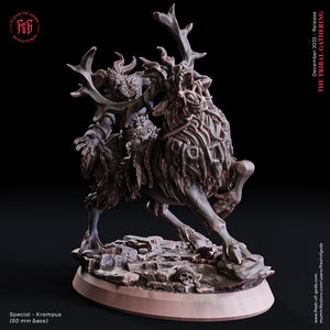Krampus on Reindeer - The Tribal Gathering - Flesh of Gods - Wargaming D&D DnD