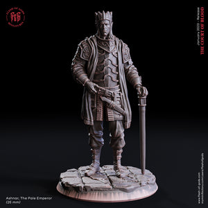Ashnar, The Pale Emperor - The Court of Blood - Flesh of Gods - Wargaming D&D DnD