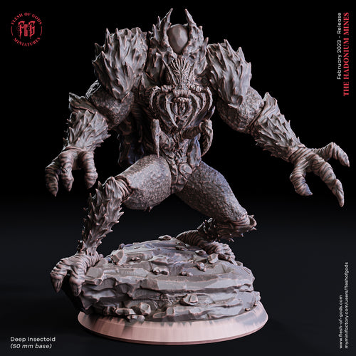 Deep Insectoid - The Hadonium Mines - Flesh of Gods - Wargaming D&D DnD