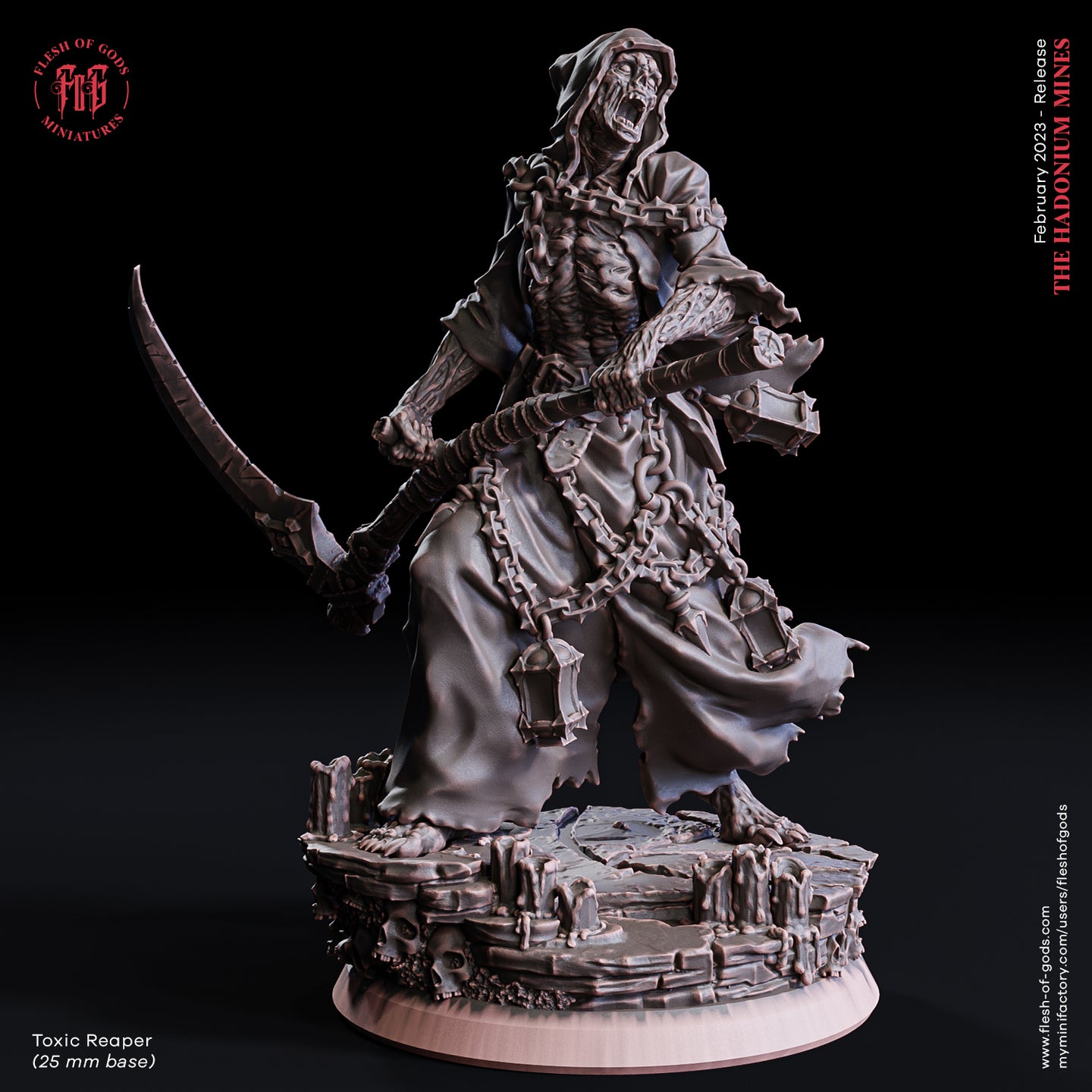 Toxic Reaper - The Hadonium Mines - Flesh of Gods - Wargaming D&D DnD