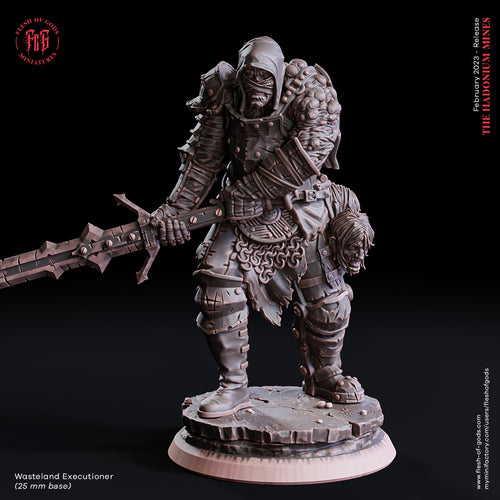 Wasteland Executioner - The Hadonium Mines - Flesh of Gods - Wargaming D&D DnD