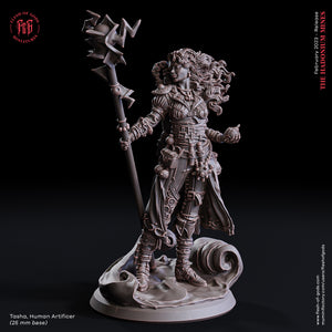 Tasha, Human Artificer - The Hadonium Mines - Flesh of Gods - Wargaming D&D DnD