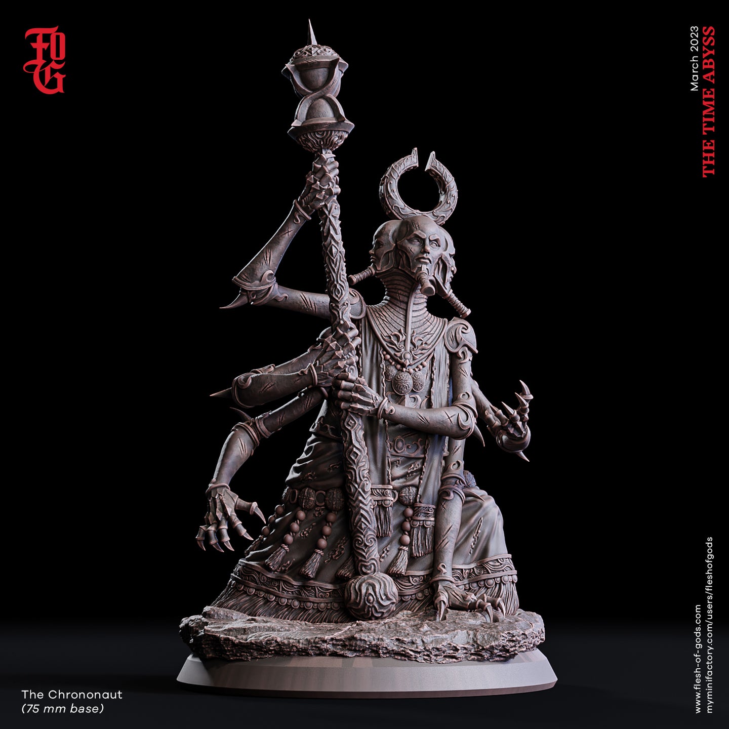 The Chrononaut - The Time Abyss - Flesh of Gods - Wargaming D&D DnD