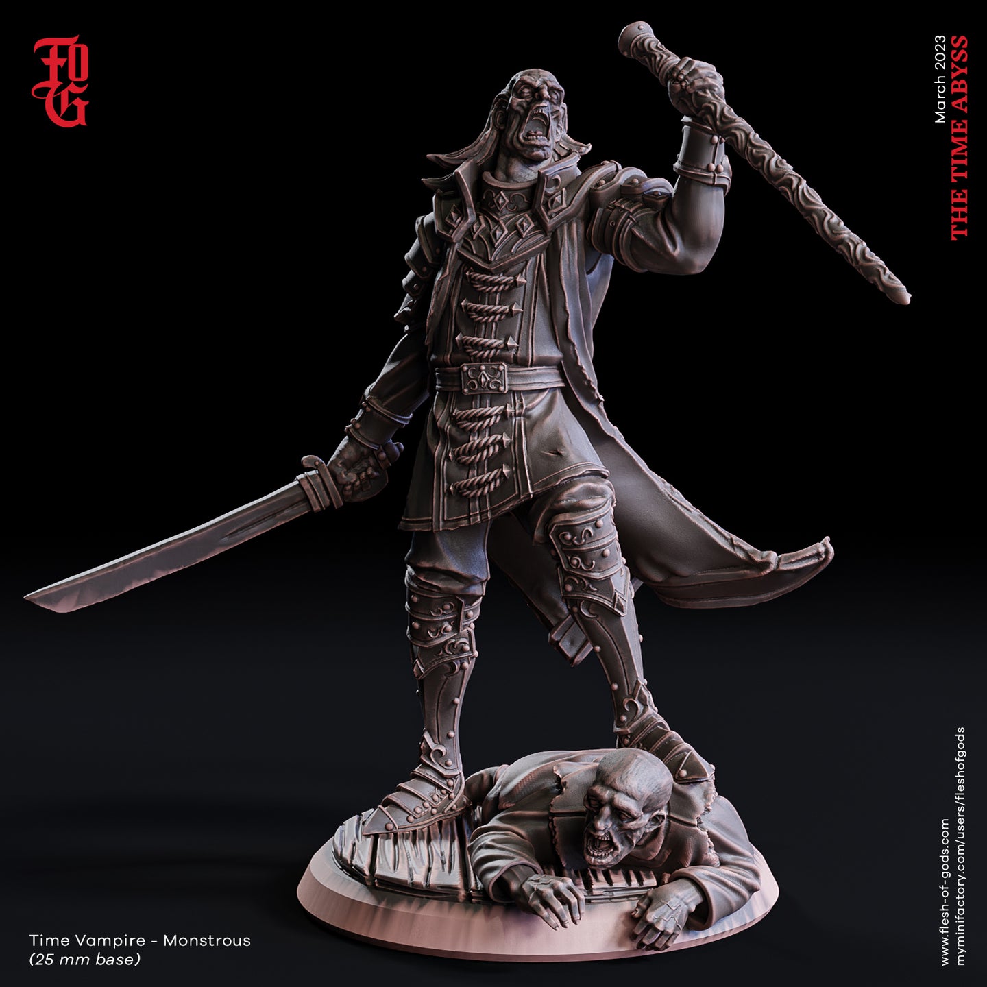 Time Vampire (Old) - The Time Abyss - Flesh of Gods - Wargaming D&D DnD