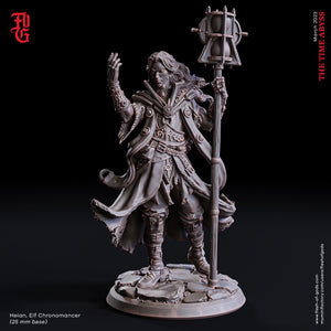 Heian, Elf Chronomancer - The Time Abyss - Flesh of Gods - Wargaming D&D DnD
