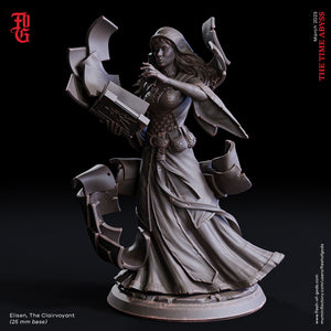 Elisen, The Clairvoyant - The Time Abyss - Flesh of Gods - Wargaming D&D DnD
