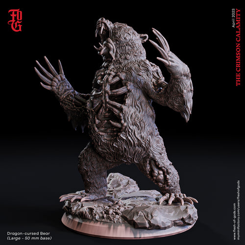 Dragon-Cursed Bear - The Crimson Calamity - Flesh of Gods - Wargaming D&D DnD