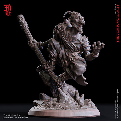The Monkey King - The Crimson Calamity - Flesh of Gods - Wargaming D&D DnD
