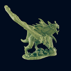 Mutated Bat Beastie - Beyond the Badlands - EC3D - Wasteland Terrain Wargaming D&D DnD 25mm 28mm 32mm 40mm 54mm 75mm