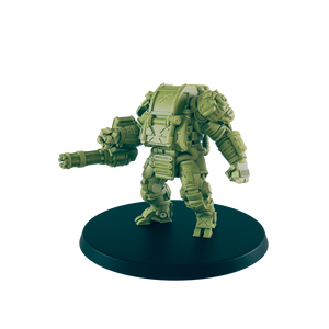 Bertha Bot - Beyond the Badlands - EC3D - Wasteland Terrain Wargaming D&D DnD 25mm 28mm 32mm 40mm 54mm 75mm