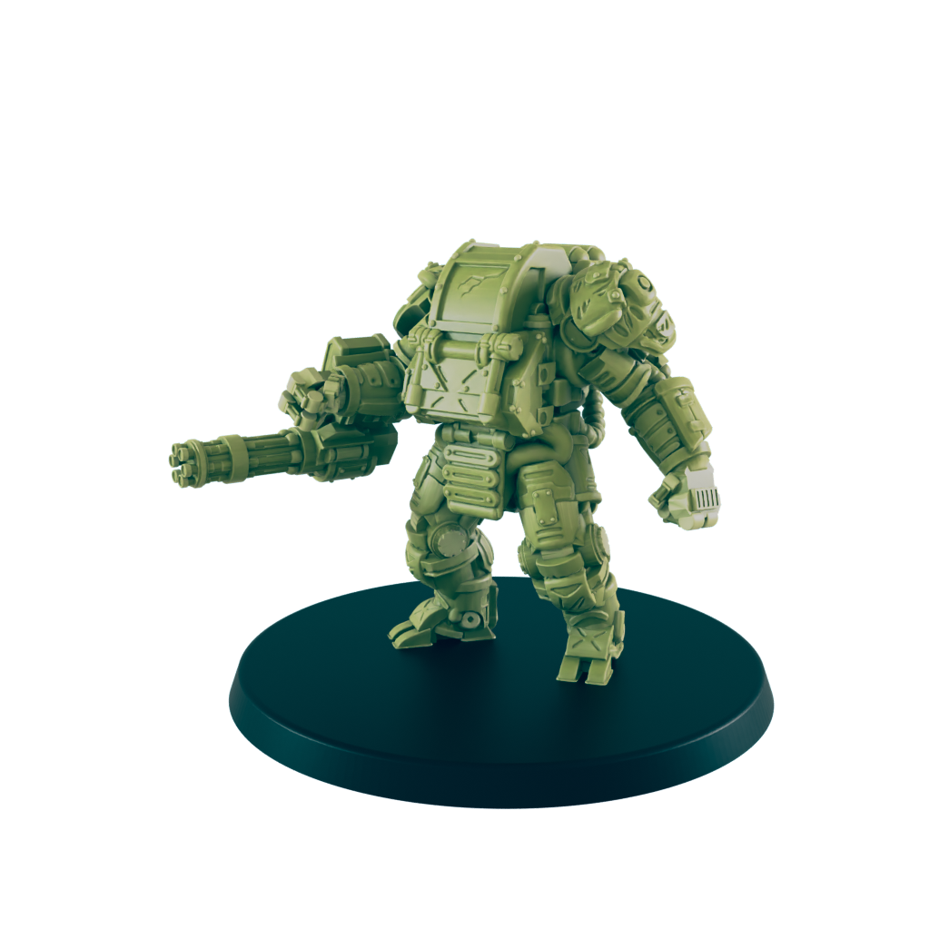 Bertha Bot - Beyond the Badlands - EC3D - Wasteland Terrain Wargaming D&D DnD 25mm 28mm 32mm 40mm 54mm 75mm