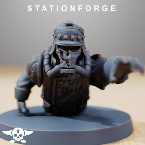 Zombified Grim Guard - StationForge - Wargaming D&D DnD