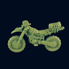 Load image into Gallery viewer, Dirt Bike - Beyond the Badlands - EC3D - Wasteland Terrain Wargaming D&amp;D DnD 15mm 20mm 25mm 28mm 32mm 40mm 54mm 75mm
