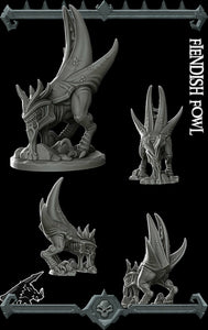 Fiendish Fowl - Wargaming Miniatures Monster Rocket Pig Games D&D, DnD