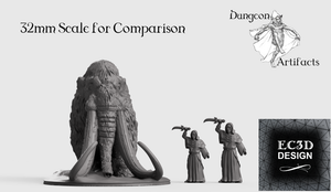 Woolly Mammoth -  15mm 28mm 32mm 42mm Wilds of Wintertide Wargaming Terrain D&D, DnD
